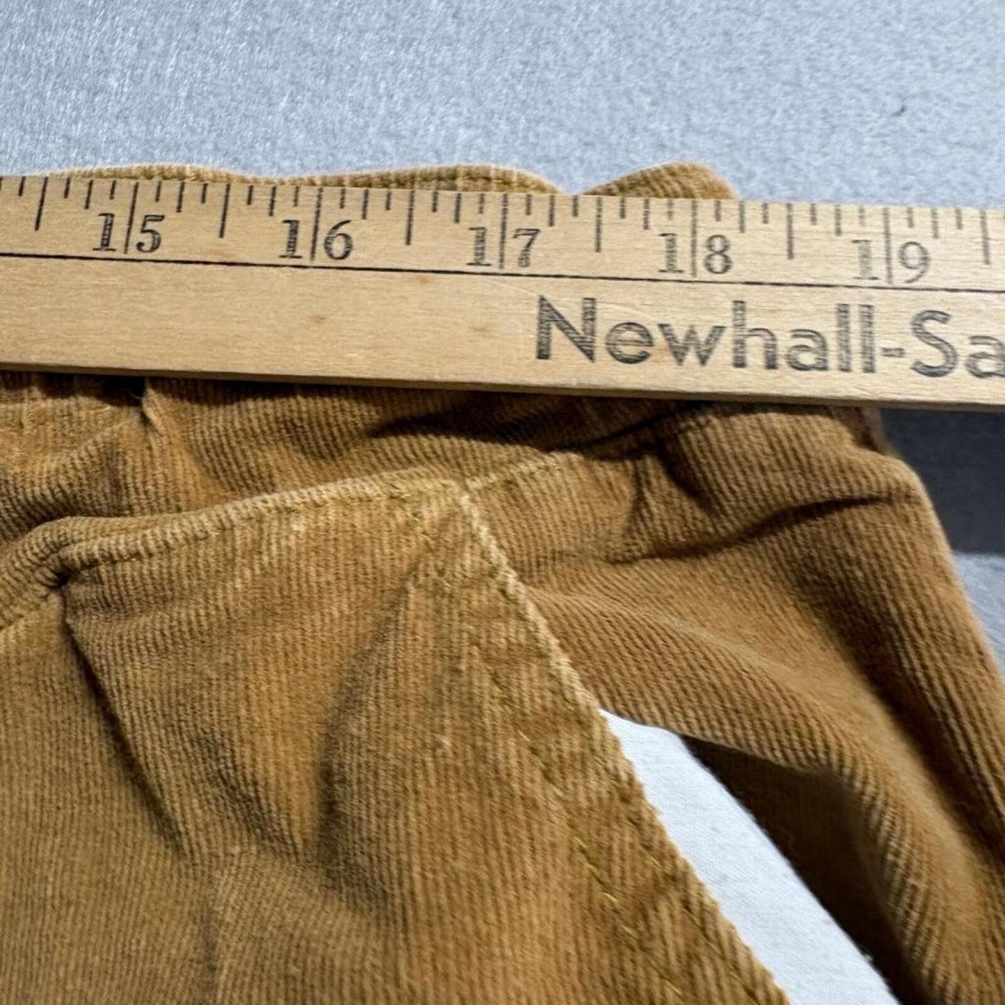Arizona Jean Co Corduroy Joggers Womens XXL Brown Cotton Stretch Crop Pants