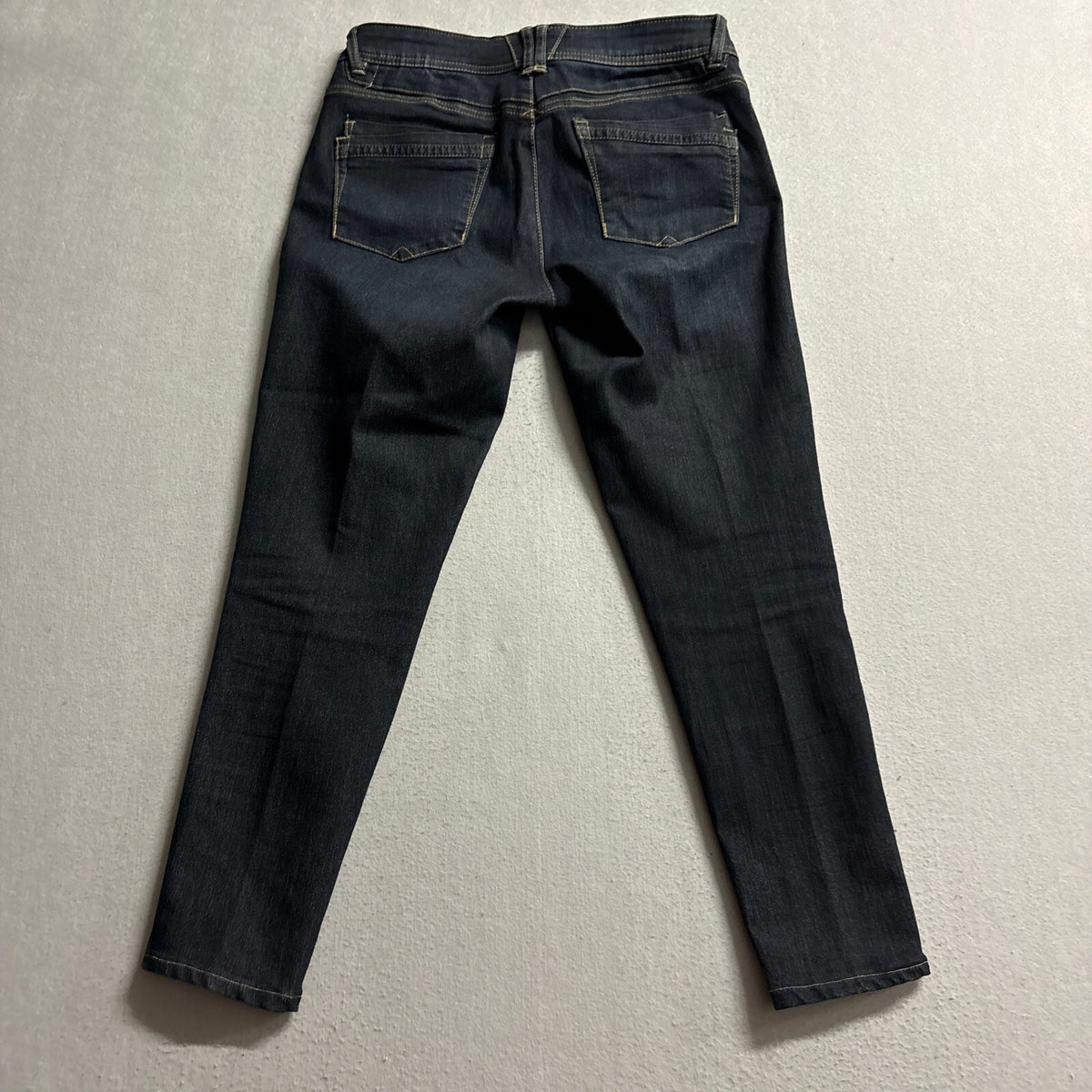 Democracy Ab Technology Womens Dark Wash Straight Leg Jeans Size 6 B1248BBTX