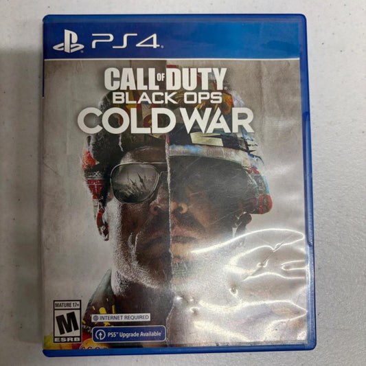 Call of Duty Black Ops Cold War Sony PlayStation 4 PS4 Game Disc Case