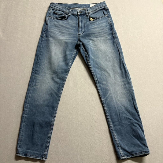 Rag & Bone Fit 2 Slim Jeans Mens 30x32 Blue Denim Made in Turkey