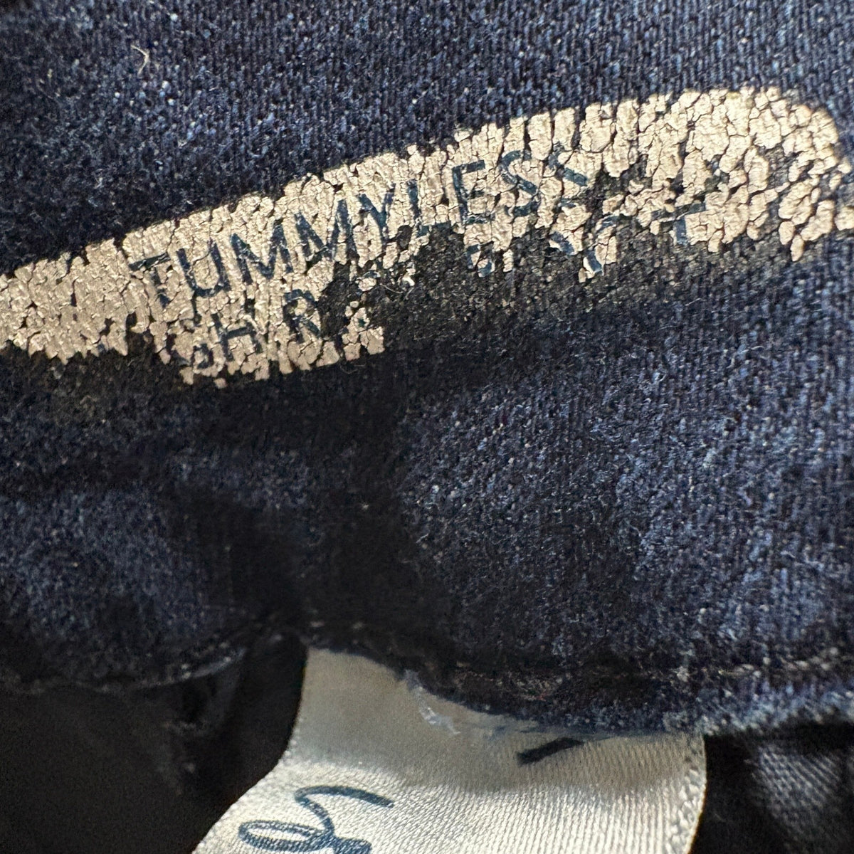 Seven7 Tummy Less Bootcut Jeans Womens 12 Blue Denim Stretch Mid Rise Crop