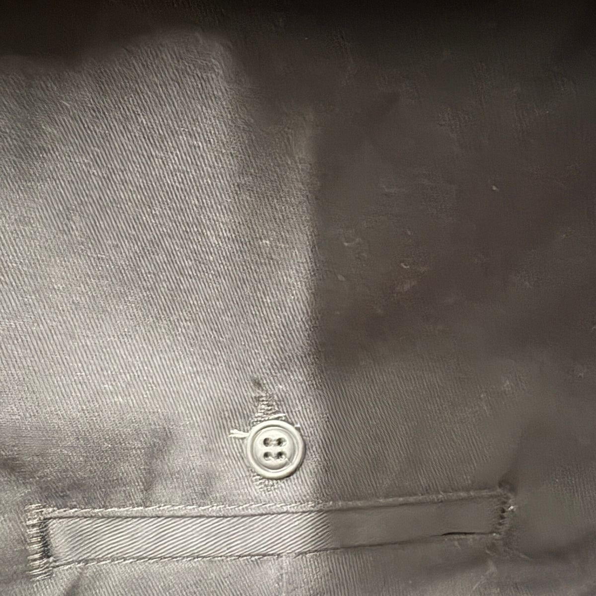 Dickies 774 Original Fit Work Pants Mens 32 Black Polyester Blend Flat Front