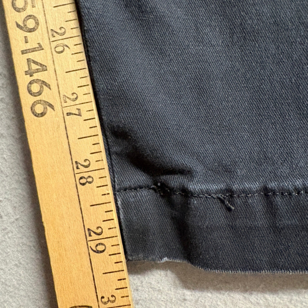 Levi's XX Chino Standard Taper Pants Mens 29x32 Black Stretch Twill Casual