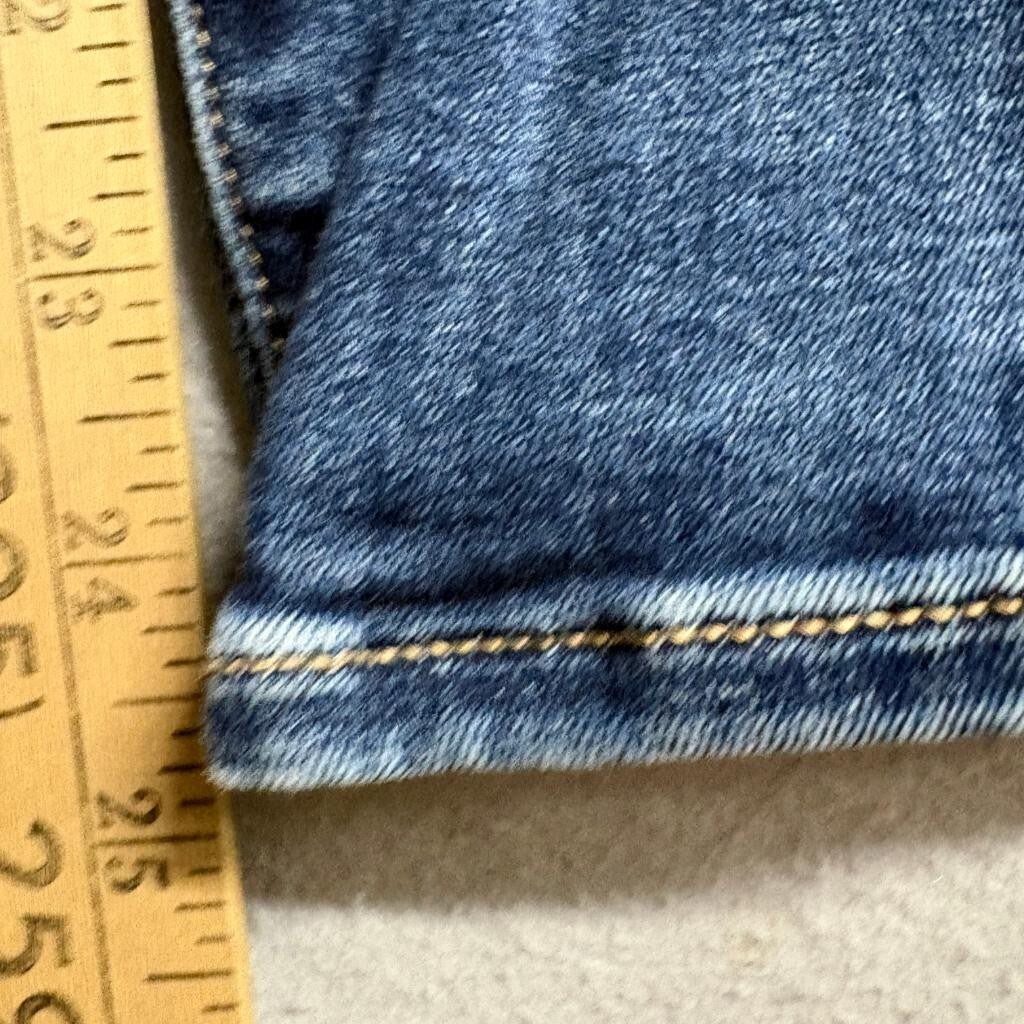 American Eagle Next Level Stretch Skinny Jeans Womens 6 Short Blue Denim