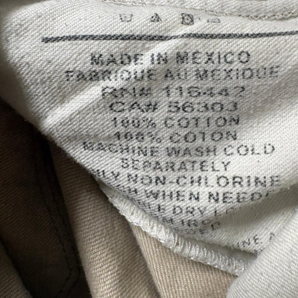 Freeworld Night Train Regular Fit Pants Mens 36x31 Khaki Brown Cotton Chino