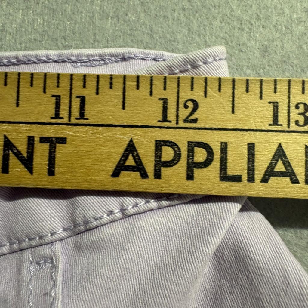 Hollister High Rise Utility Dad Pants Womens 00R W23 Purple Cargo Straight Leg