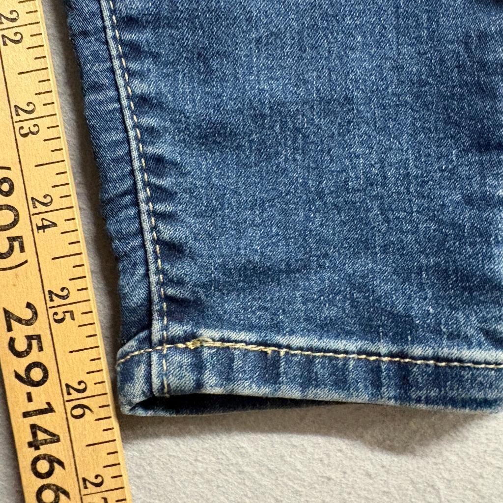 Signature by Levi Strauss Gold Pull On Skinny Jeans Womens Size 2S W26 L28 Blue