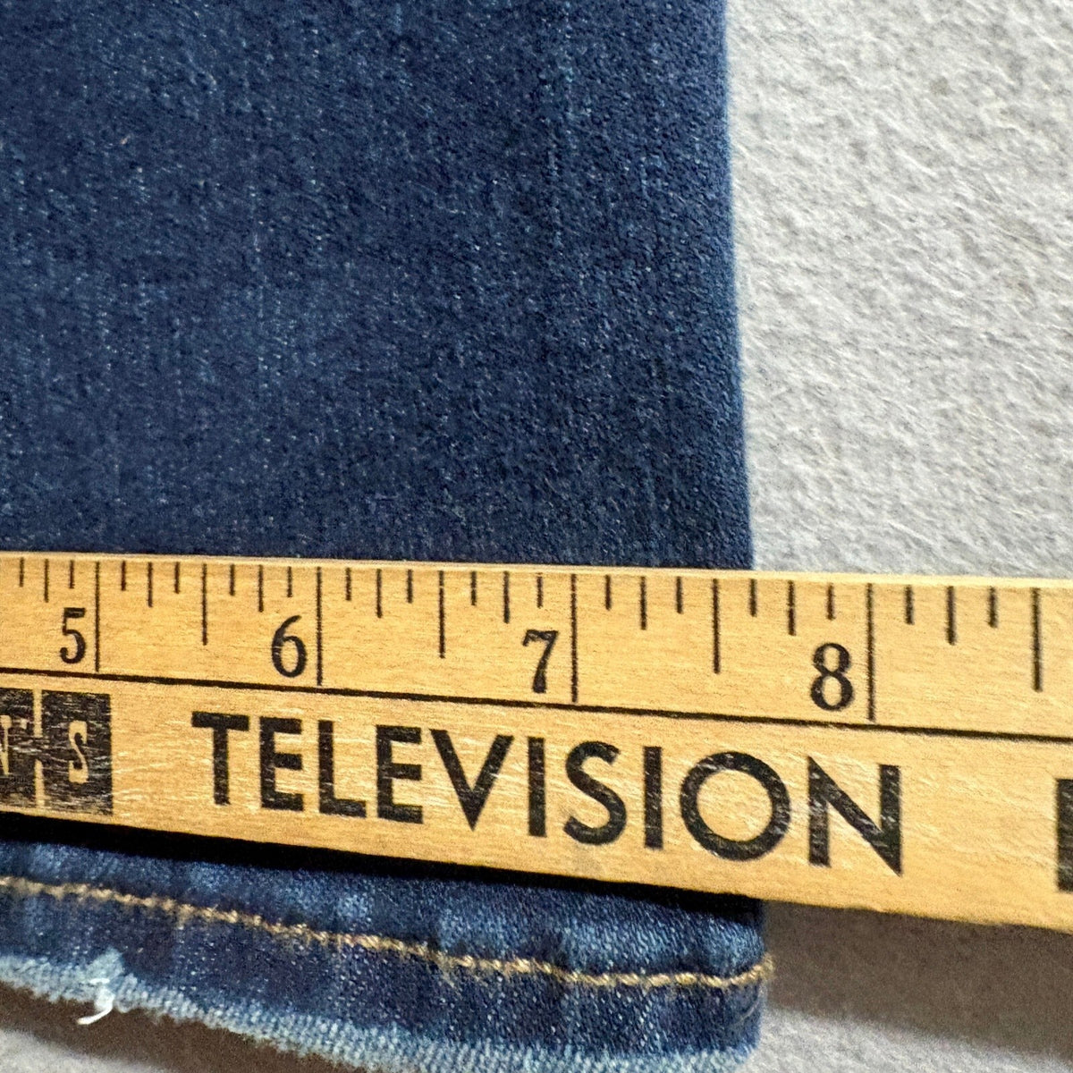 Arizona Jean Co Bootcut Jeans Womens Size 7 Mid Rise Blue Denim Stretch