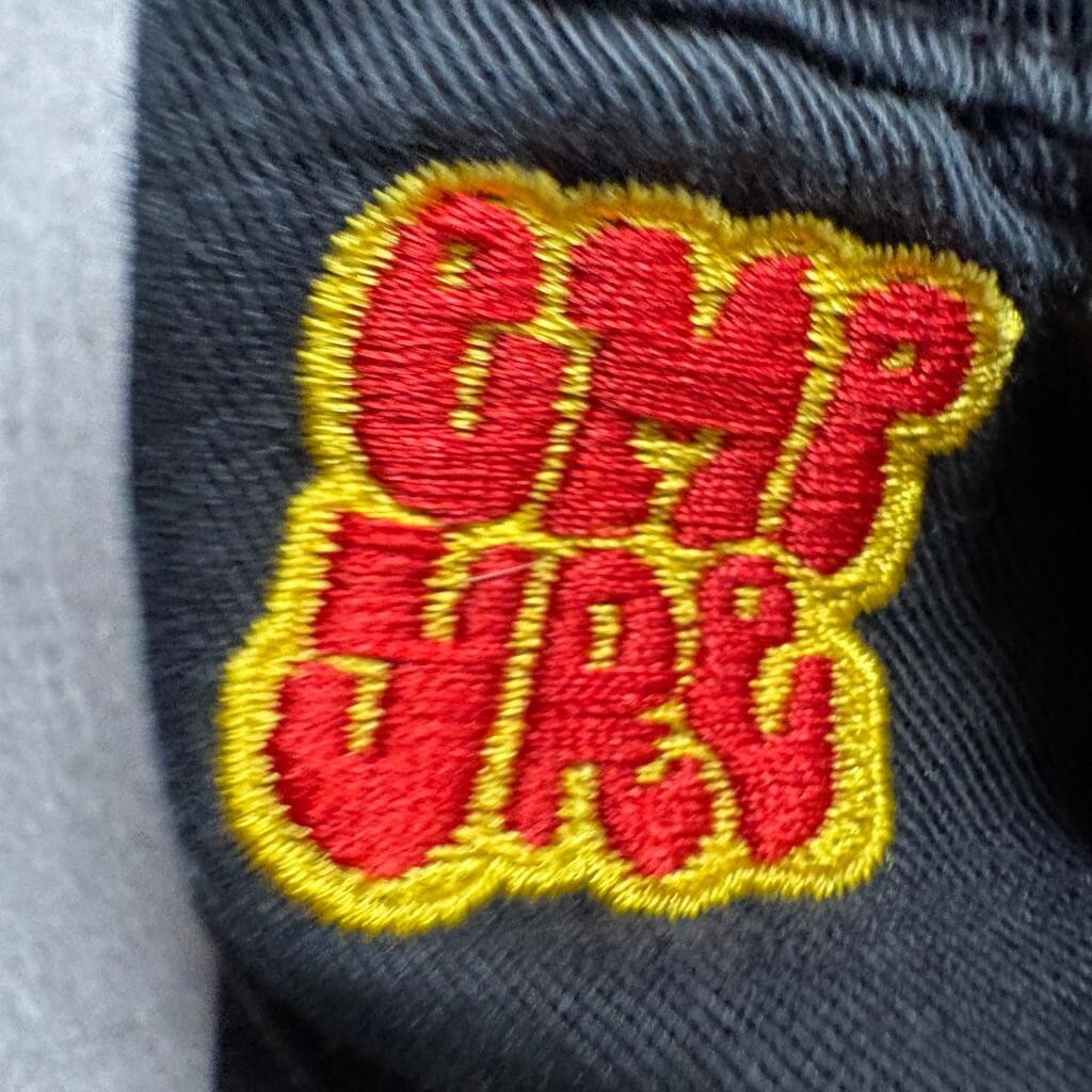 Gmpjrg Boys Black Cargo Pants Size 25 Skate Streetwear Utility Trousers