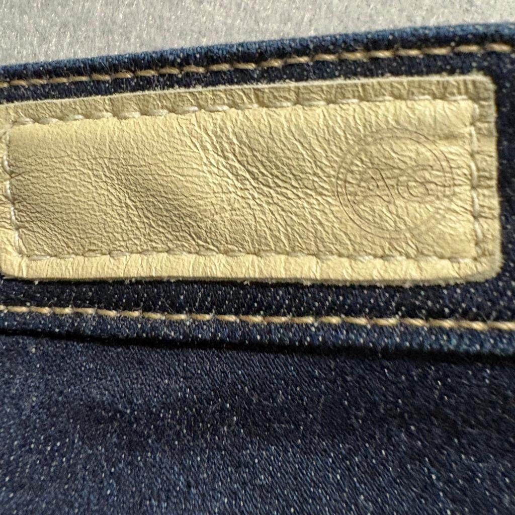 AG Adriano Goldschmied B-Type 02 Cigarette Jeans Womens 27x29 Dark Wash Stretch