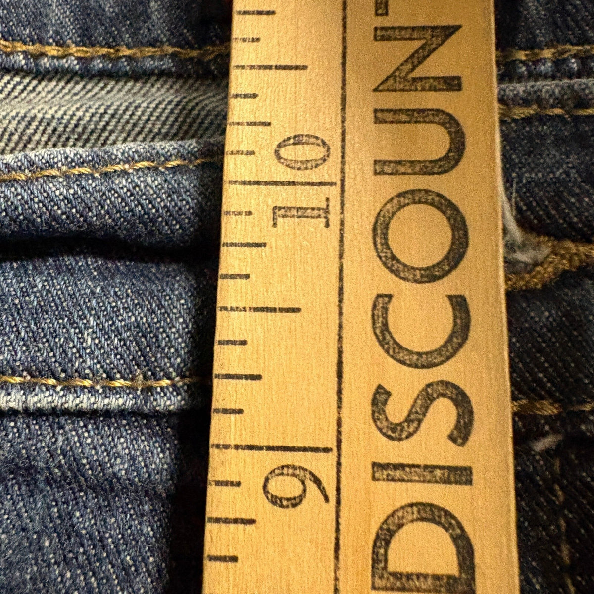 Lee Flare Leg Jeans Womens 12 Short Blue Denim Stretch Mid Rise High Rise