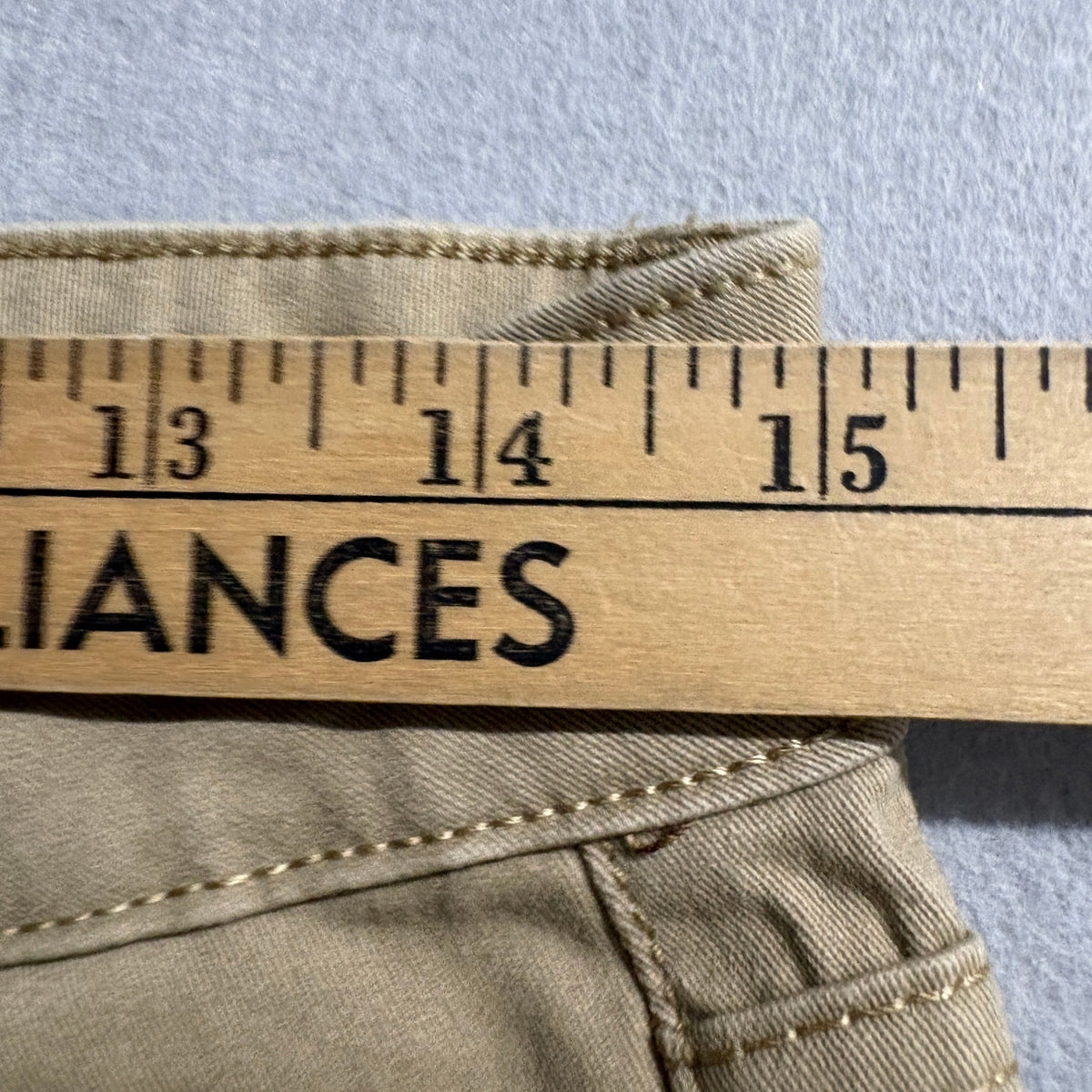 Joe's Jeans Boys Size 18 Khaki Tan Stretch Straight Leg Denim Pants