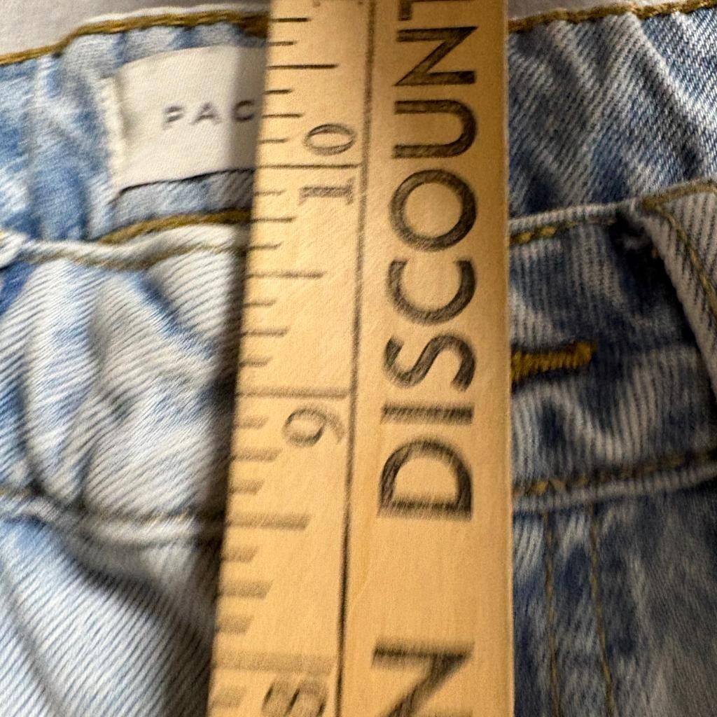 PacSun Stretch 90s Boyfriend Jeans Womens 25 Light Wash Denim High Rise