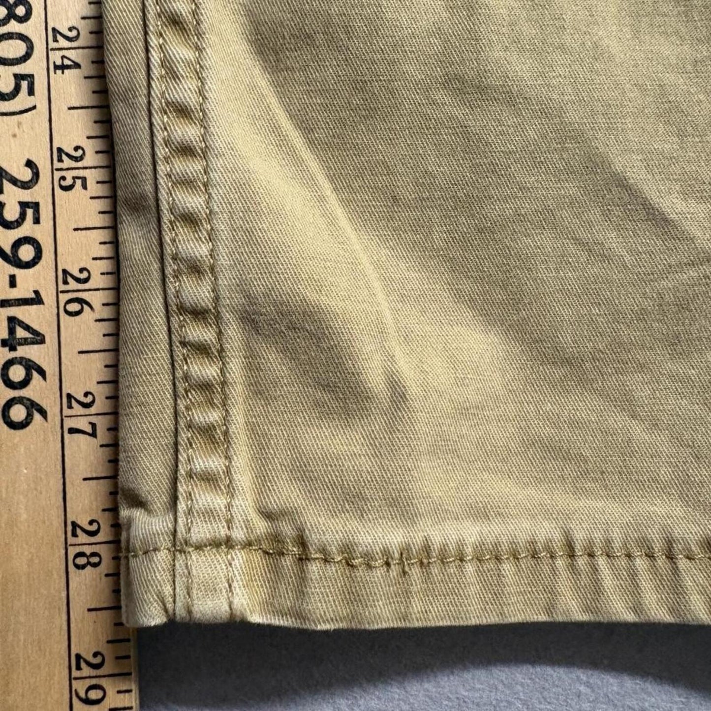 Levis 511 Slim Fit Pants Mens 29x32 Brown Khaki Cotton Blend Stretch Chino