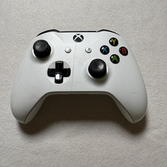 Microsoft Xbox One Wireless Controller Model 1708 White - Missing Battery Cover