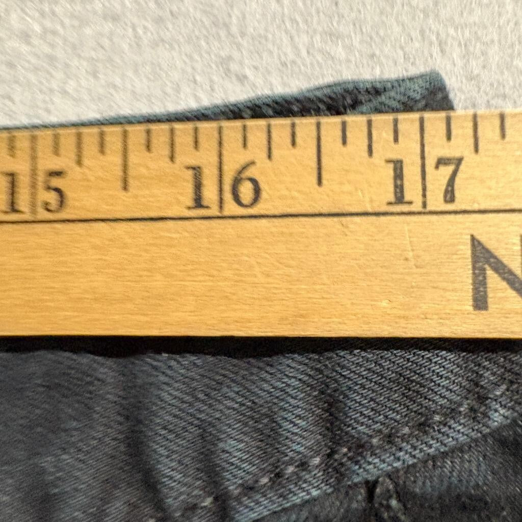 Mossimo Premium Denim Skinny Jeans Womens 12S Black Stretch Fit 4 Short