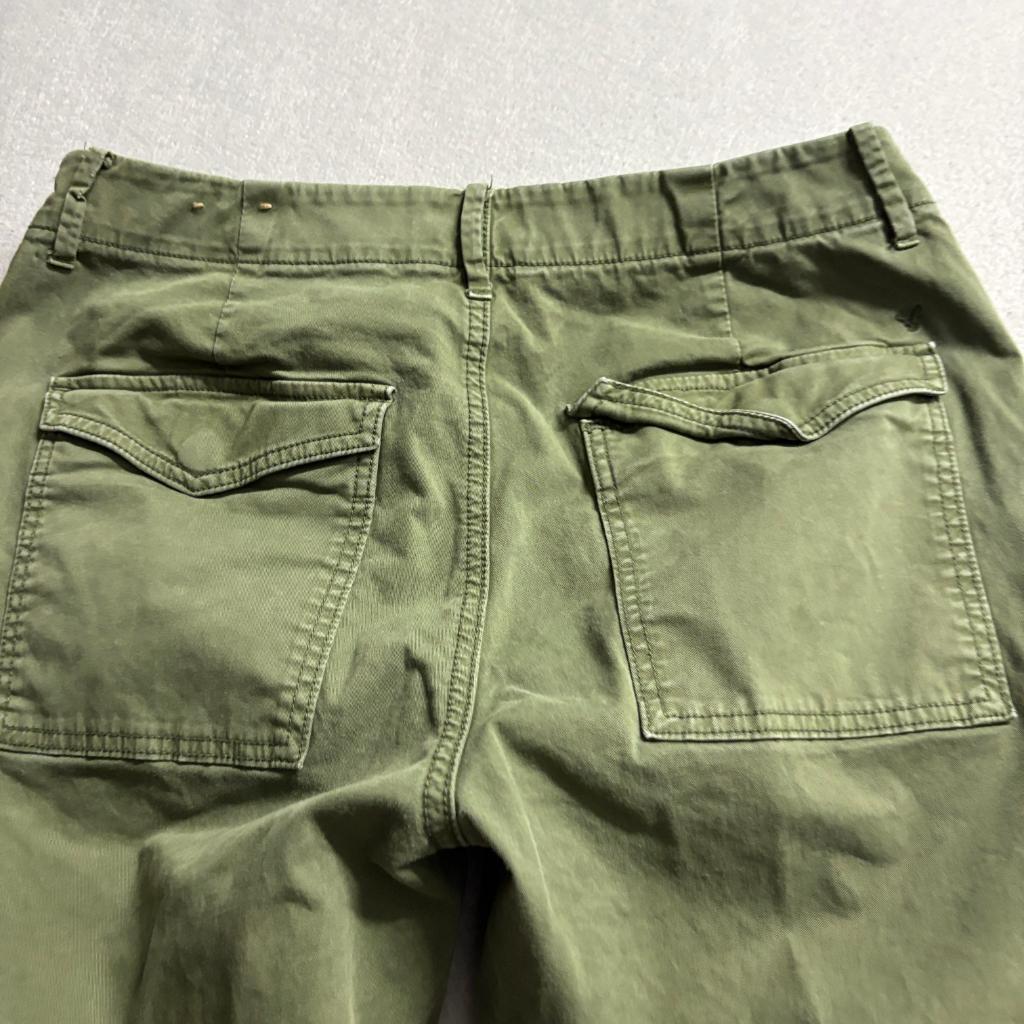 American Eagle Outfitters Womens Pants Size 6 Green Cotton Stretch Jogger