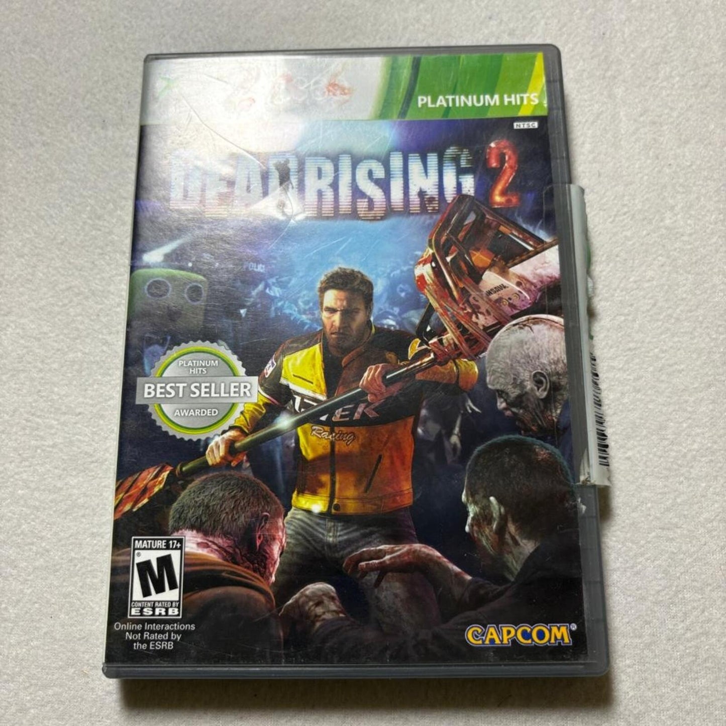 Dead Rising 2 Xbox 360 Platinum Hits CIB Complete with Manual Capcom