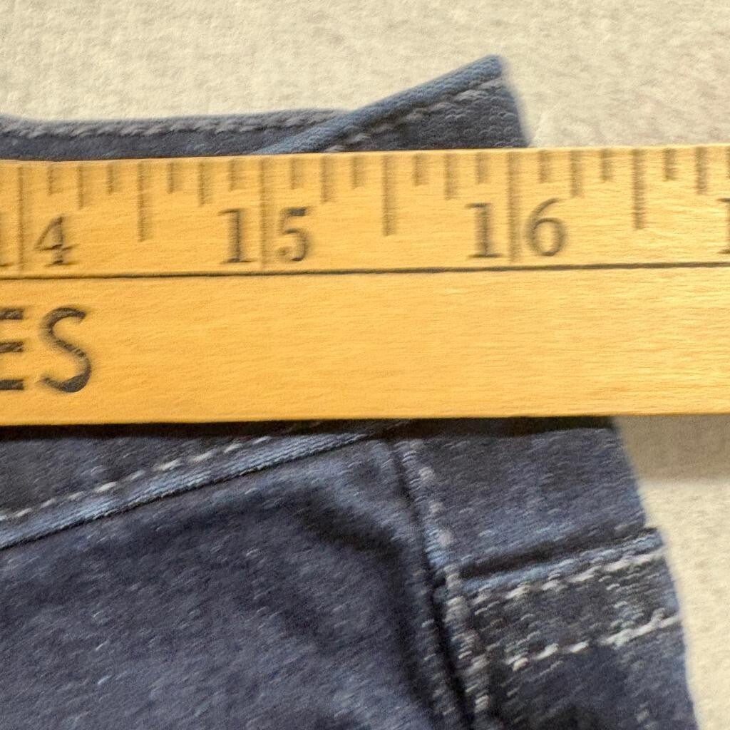 Buffalo David Bitton Alyssa Jeans Womens 10/30 High Rise Straight Leg Blue