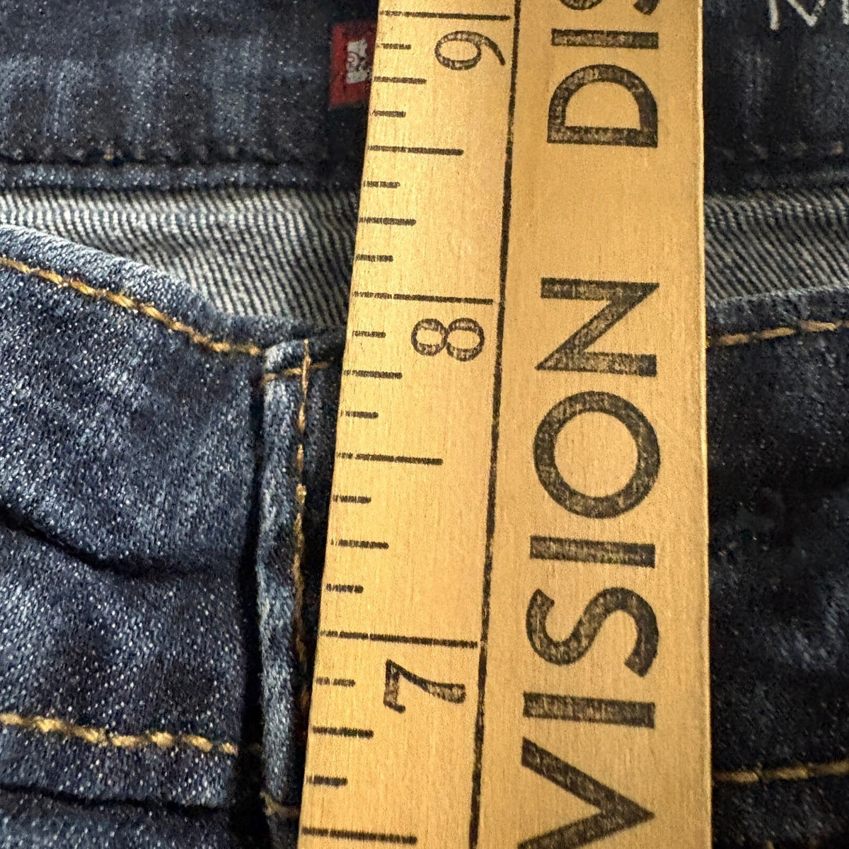 Denizen From Levis Modern Slim Jeans Womens Size 4M W27 L32 Dark Blue Stretch