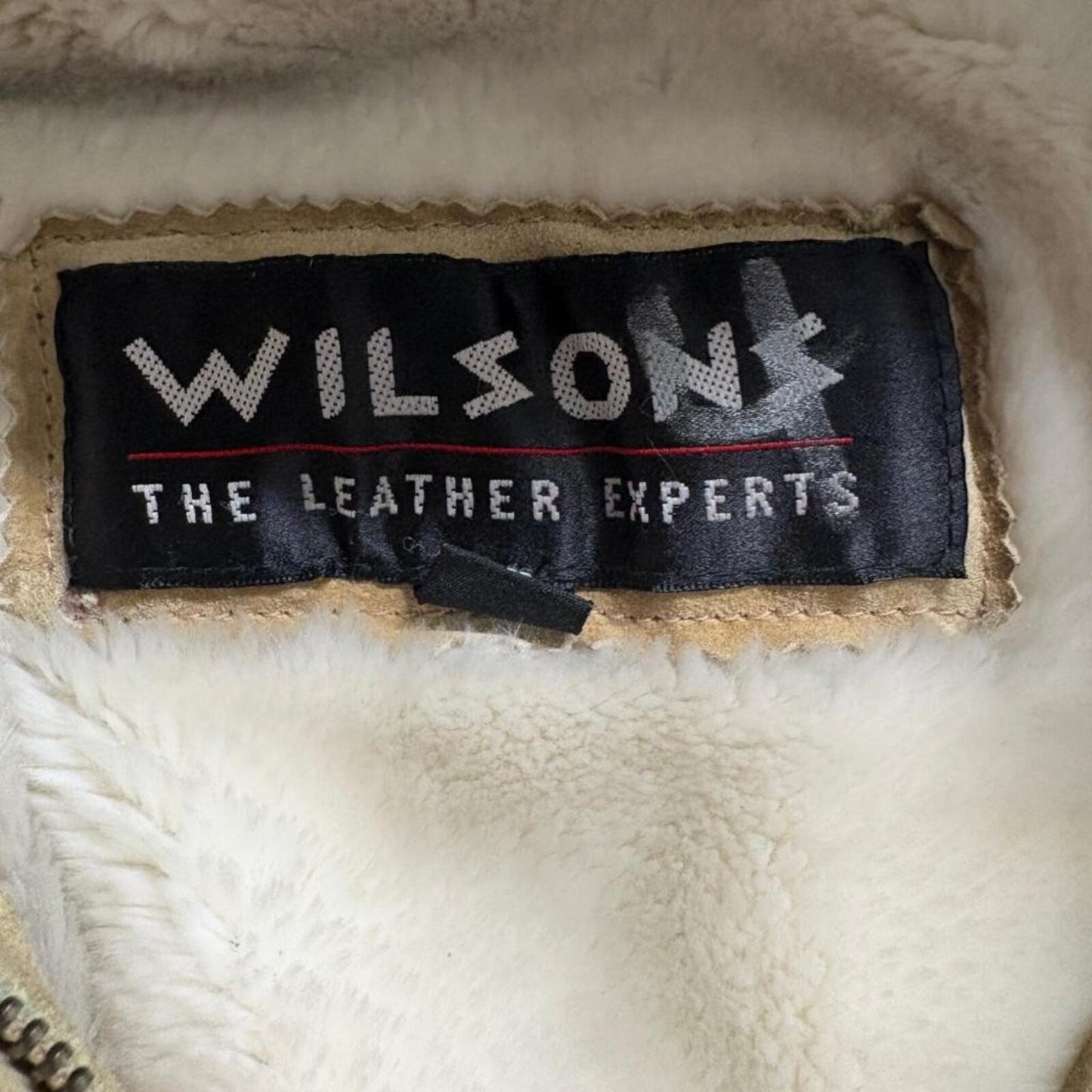 Wilsons Leather Suede Hooded Jacket Womens Medium Tan Faux Fur Lined Coat