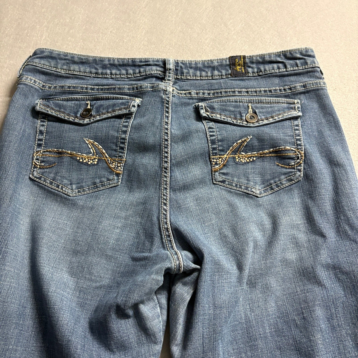 Aura from Women at Wrangler Jeans Womens Size 16 Average Blue Denim Bootcut