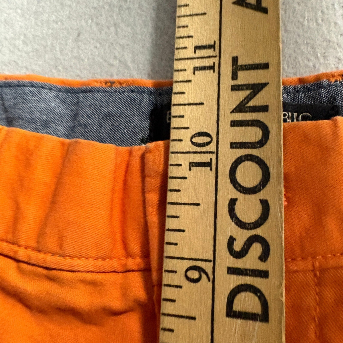 Banana Republic Chino Shorts Mens Size 29 Orange Cotton Casual Flat Front