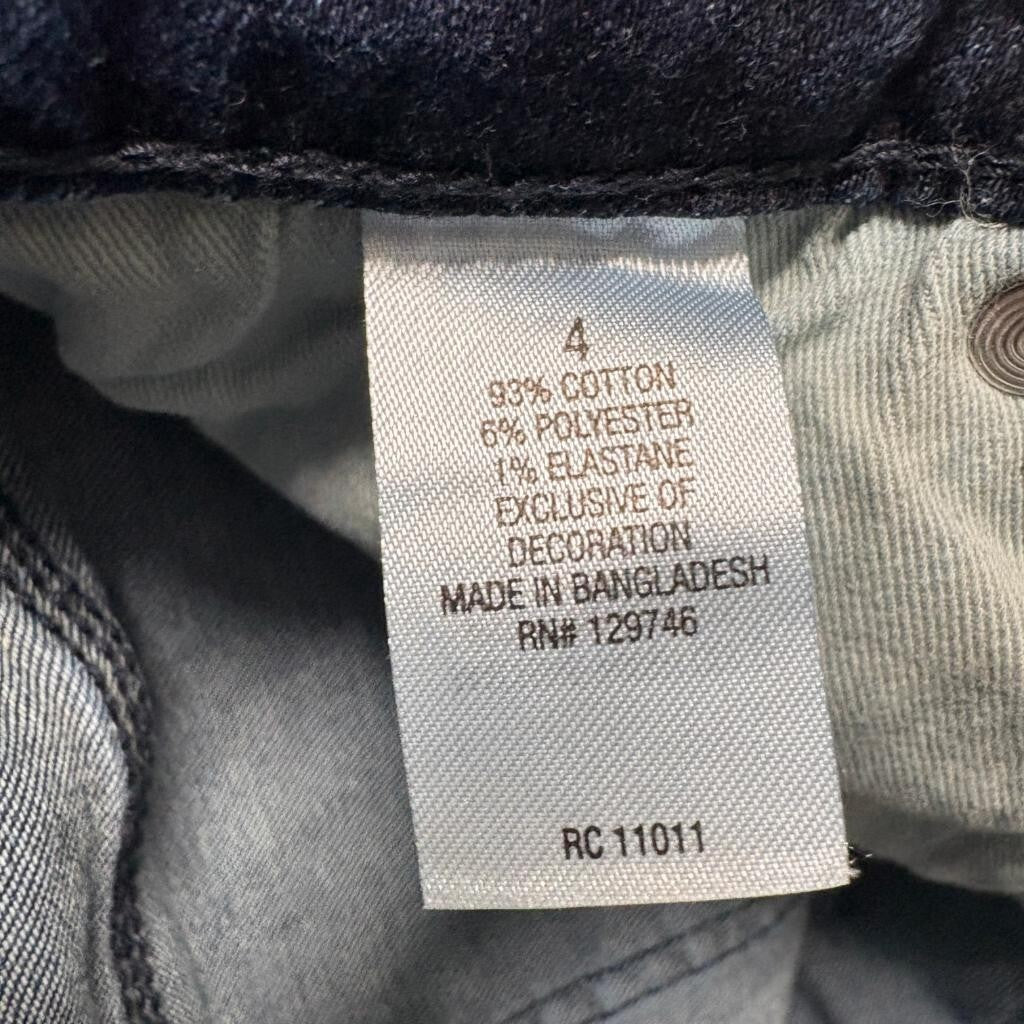 Ridgecut Toughwear Womens Carpenter Jeans Size 4 Dark Wash Denim Stretch Work