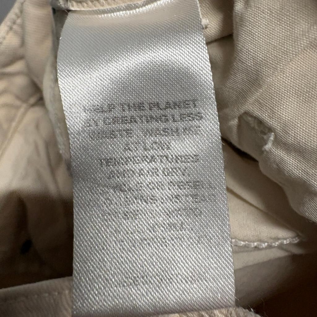 PacSun Curve Straight Jeans Womens 25 Beige Tan Denim High Rise Pants