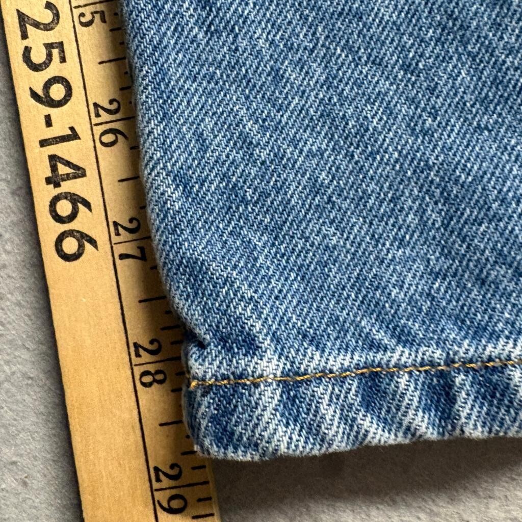 LL Bean Original Fit Relaxed Jeans Womens 18W Reg Blue Denim High Rise Cotton