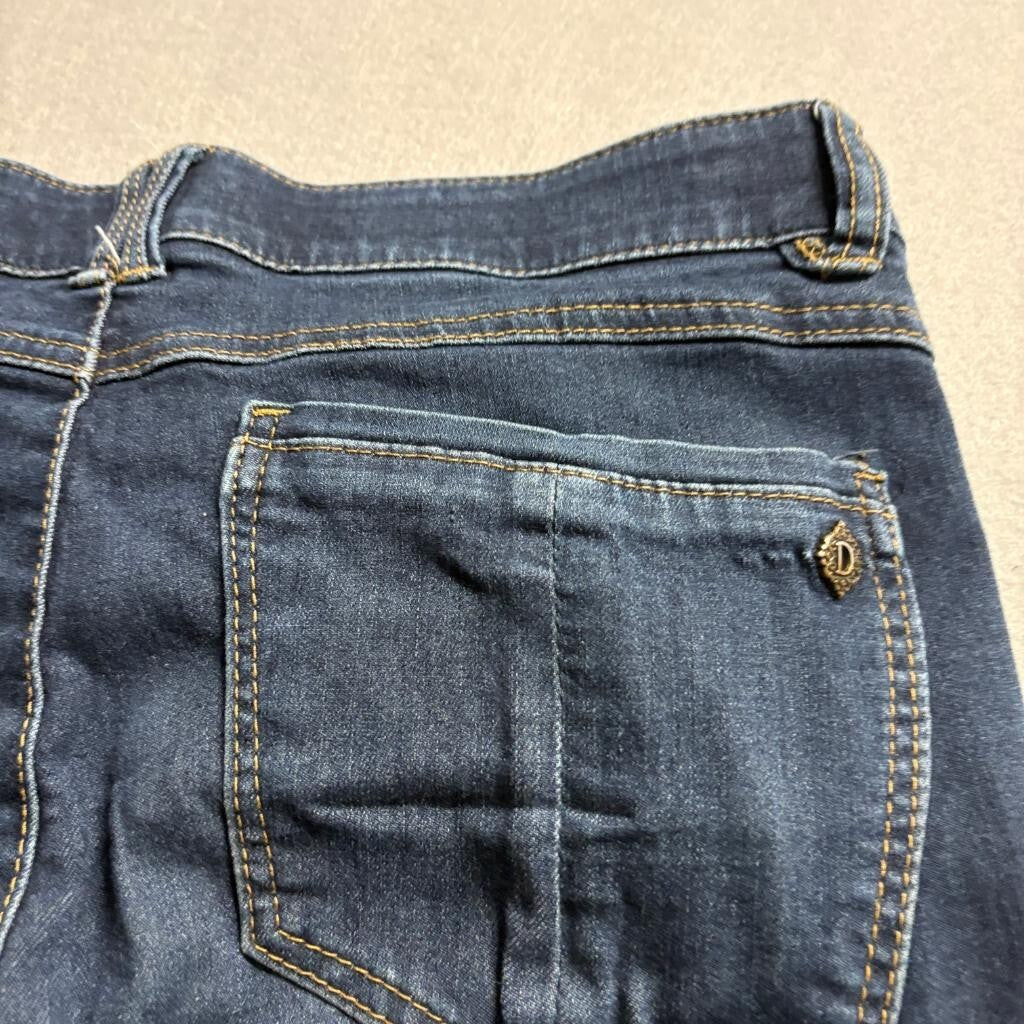 Democracy Absolution Bootcut Jeans Womens 12P Blue Stretch Denim Petite