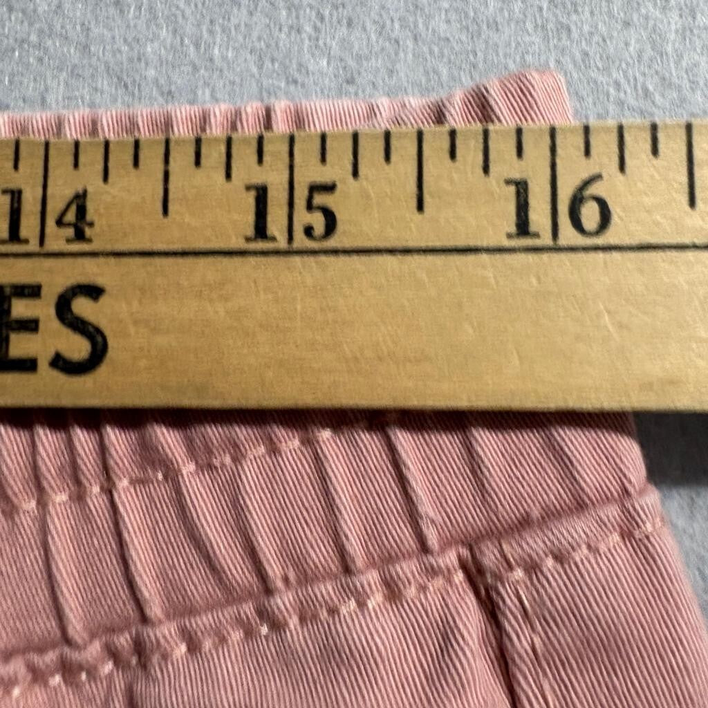 Monkey Ride Jeans Womens Cargo Jogger Pants Size 15/32 Pink Mauve Elastic Waist