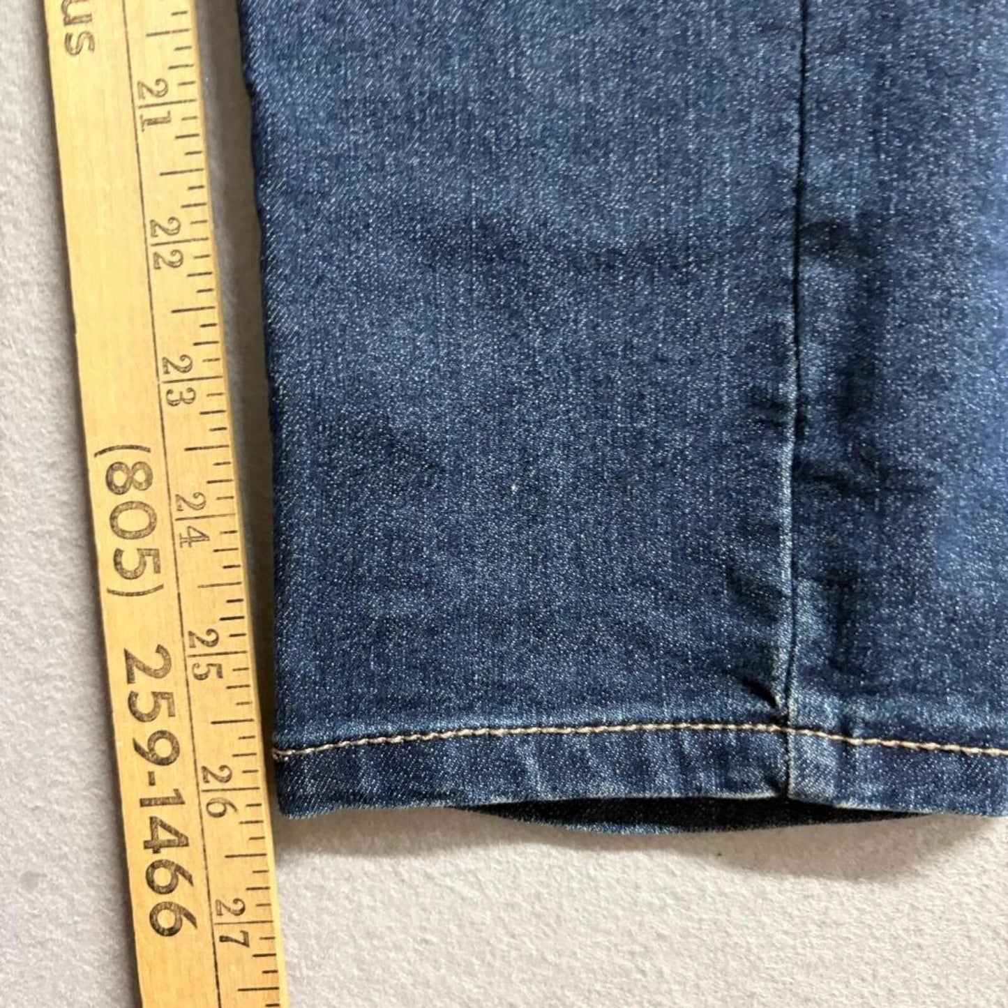 DKNY Jeans Girls Size 16 Dark Wash Blue Denim Stretch Slim Skinny Pants