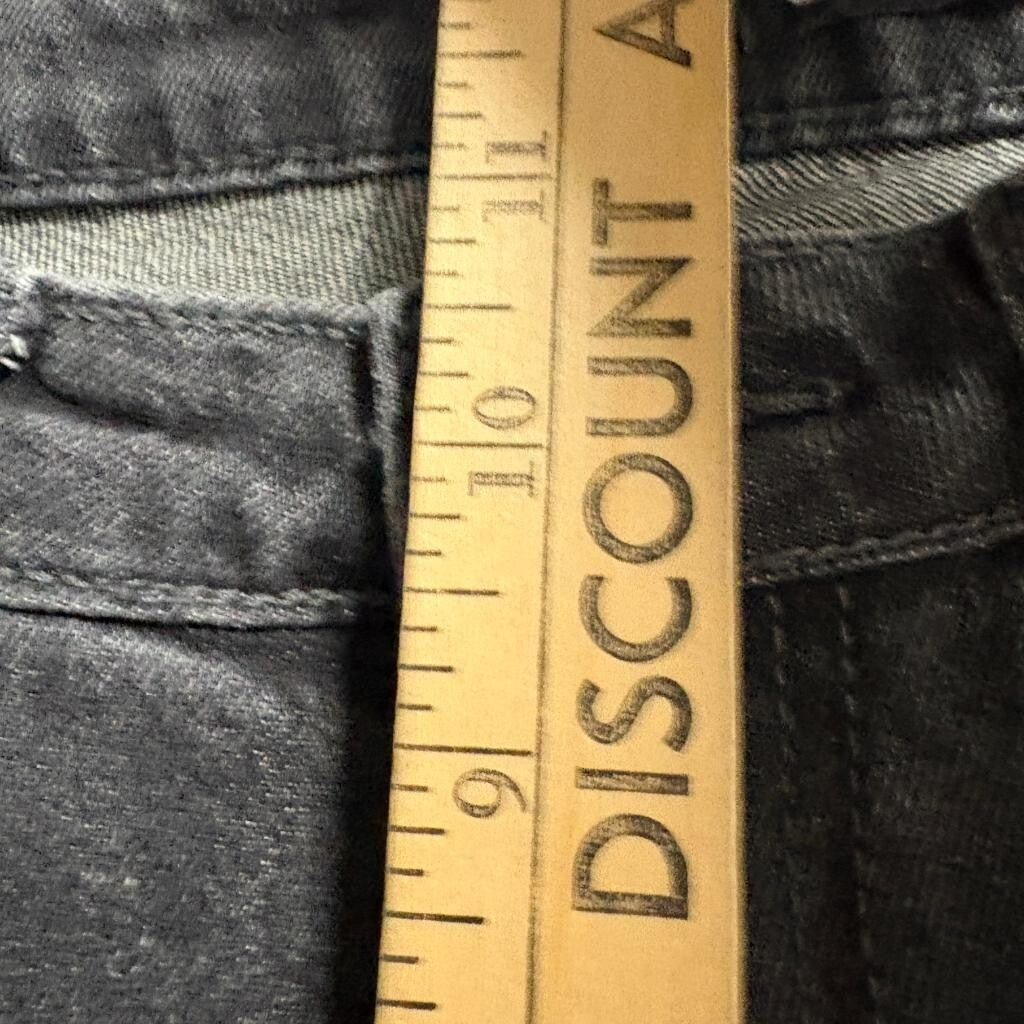 S-Bin Jeans Womens Small Gray Acid Wash Wide Leg High Rise Denim Pants