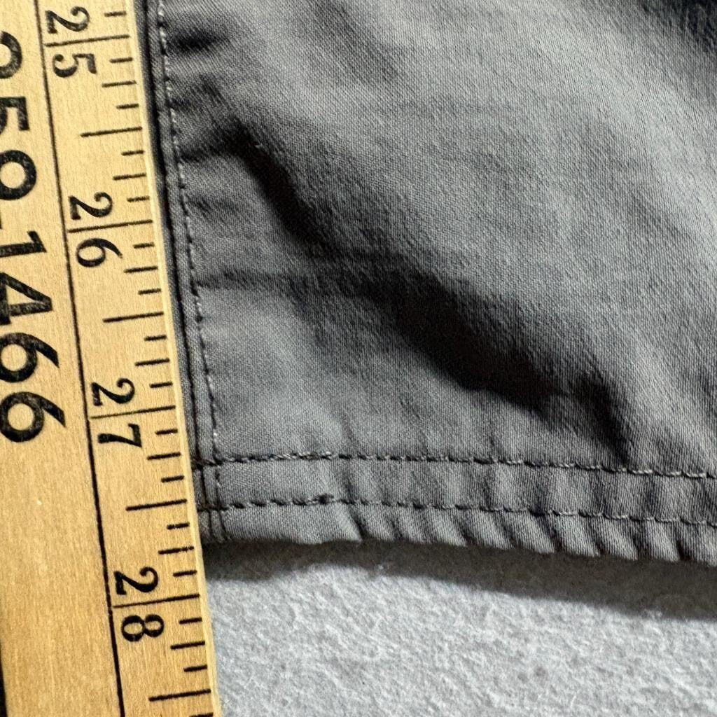 Denali Mens Pants 34x30 Gray Nylon Spandex Stretch Hiking Outdoor Cargo