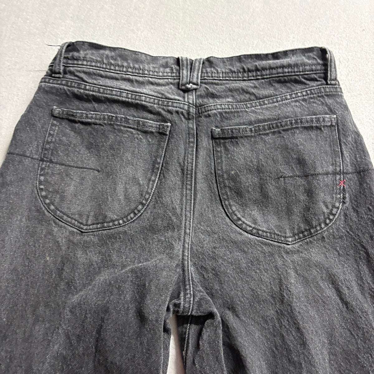 Scotch and Soda The Current Actuel Jeans Womens 6/28 Black High Rise Straight
