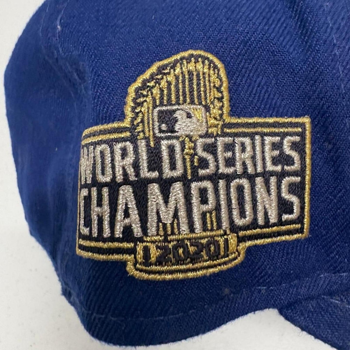 Los Angeles Dodgers New Era 59FIFTY Hat 7 1/8 2020 World Series Champions Cap