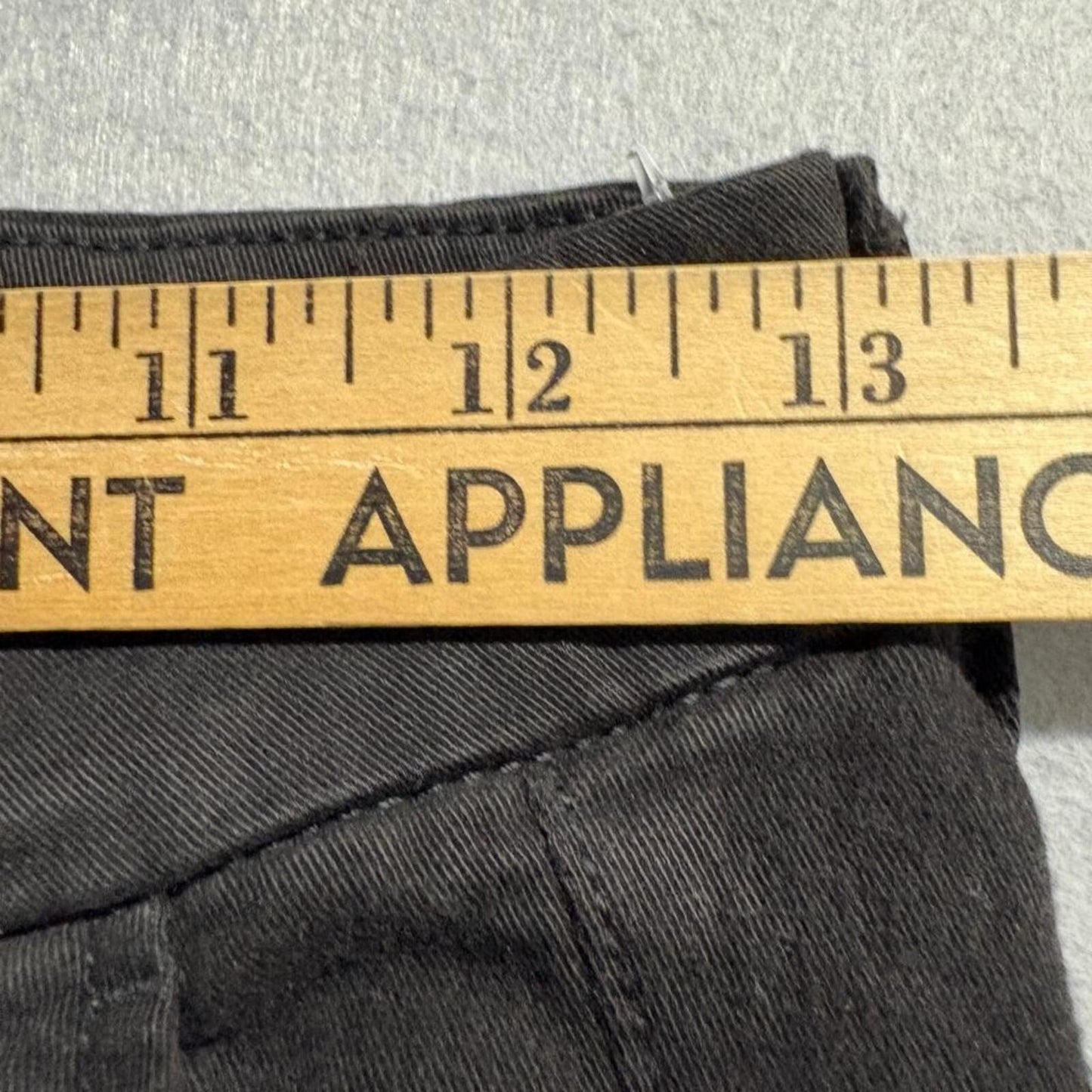 American Eagle Skinny Stretch Pants Womens Size 0 Black Cotton Blend Chino Jeans