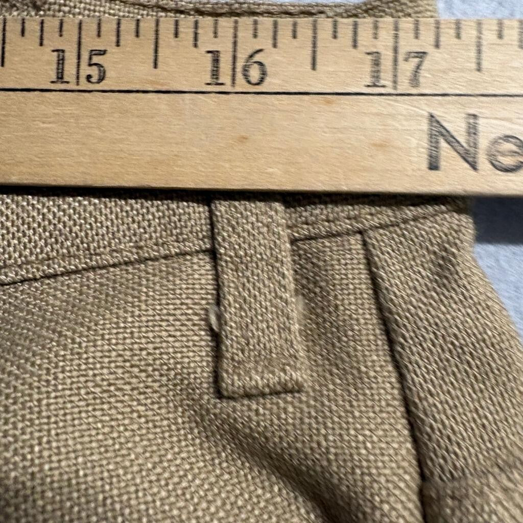 Vintage 70s Levis Sta Prest Pants Mens 36x31 Brown Hop Sack Flare Bell Bottoms