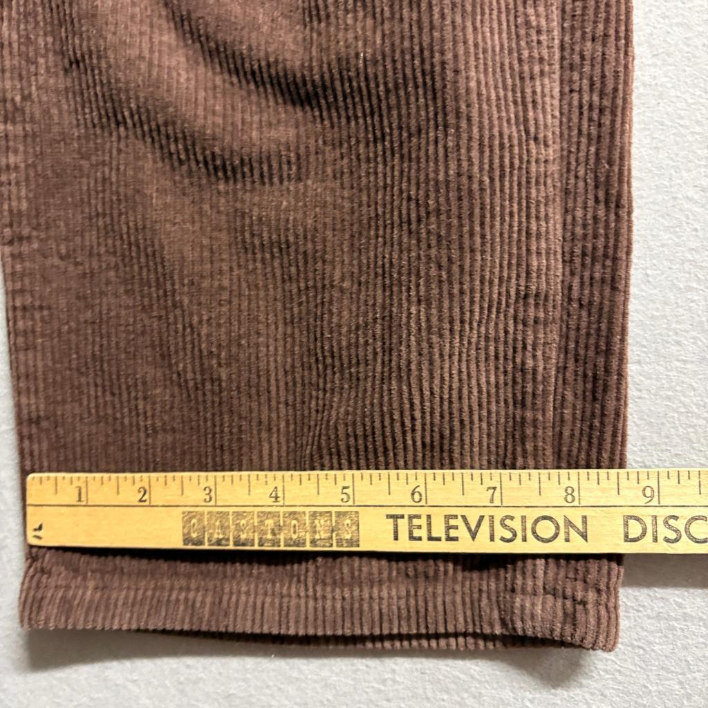 Cotton On Cord Carpenter Jean Womens Size 8 Brown Corduroy Utility Pants