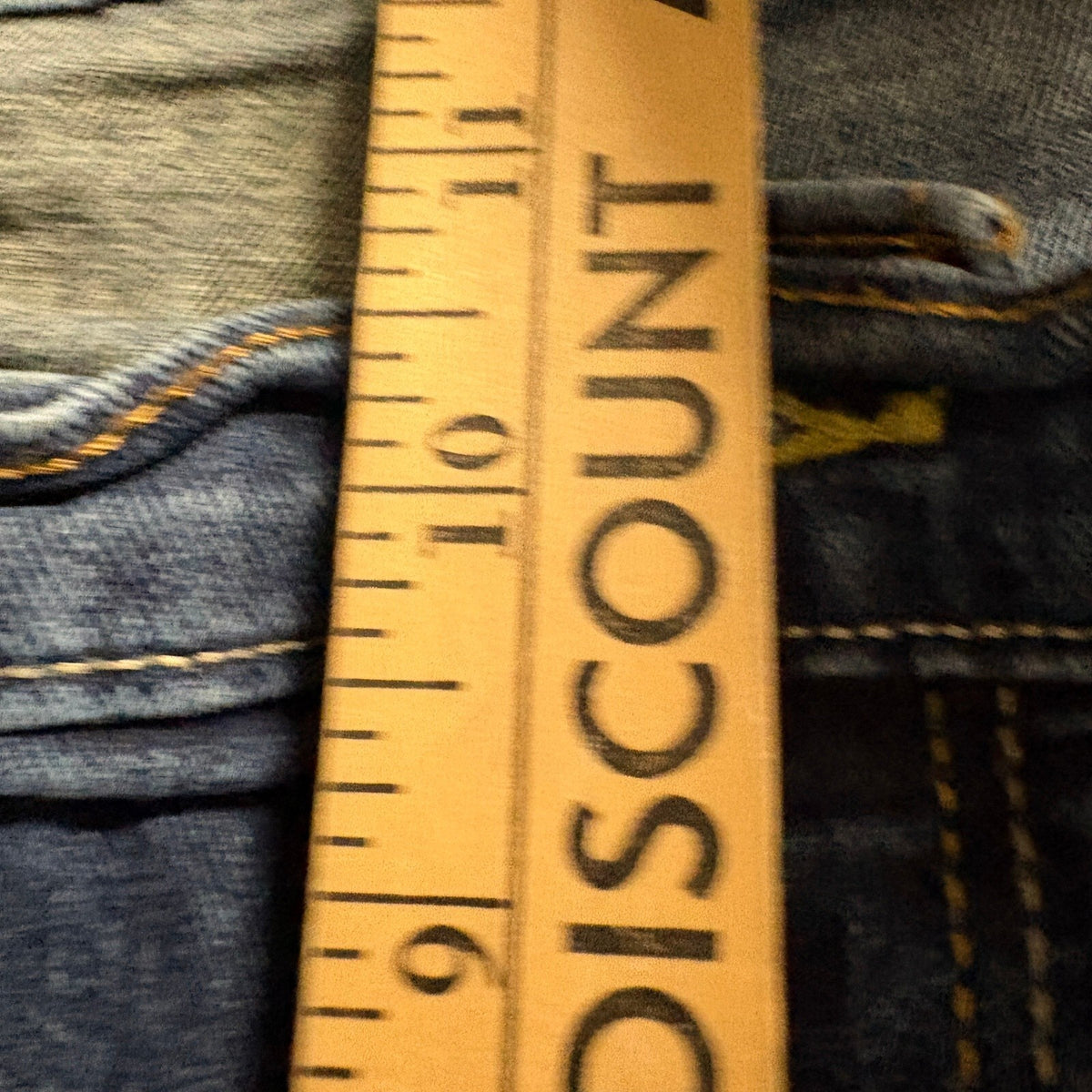 Wrangler Premium Quality Mens Straight Fit Blue Denim Jeans 38 x 30 Stretch