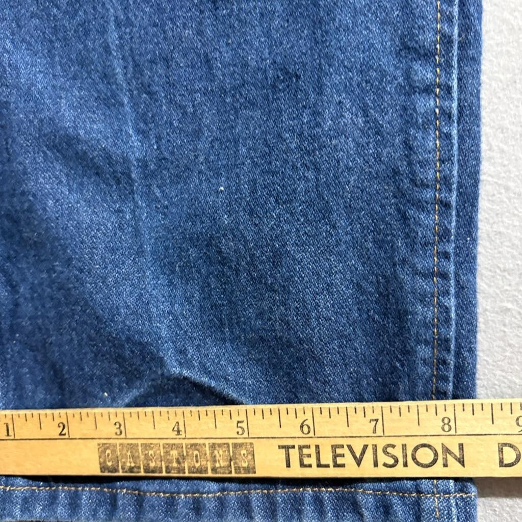 Wrangler 47MWZ Premium Performance Cowboy Cut Jeans Mens 34x34 Regular Fit Blue