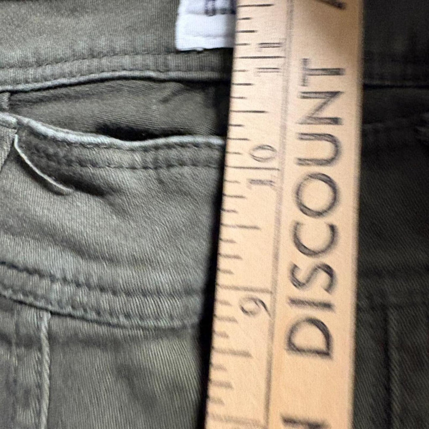 Gap High Rise Universal Legging Cargo Pants Womens Size 2 Olive Green Stretch