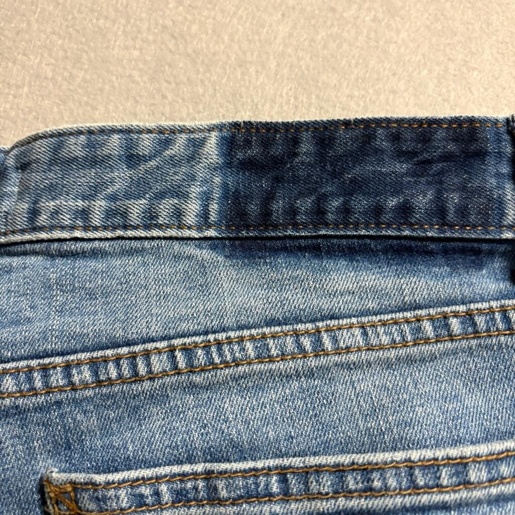 SPAO Jeans Womens 28 Light Indigo Blue Denim Stretch Straight Leg Pants