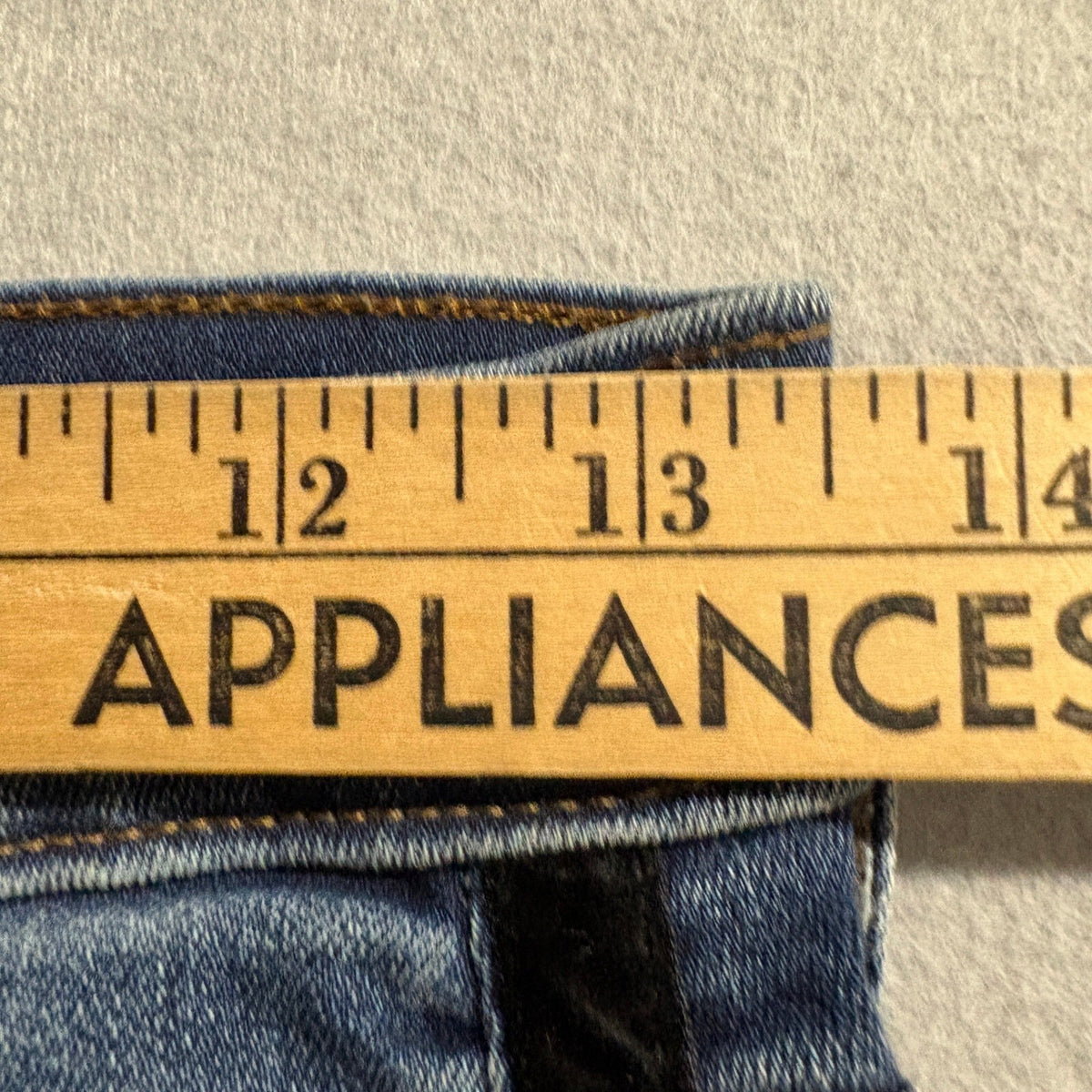 Gap 1969 True Skinny Super High Rise Jeans Womens 26R Blue Velvet Side Stripe