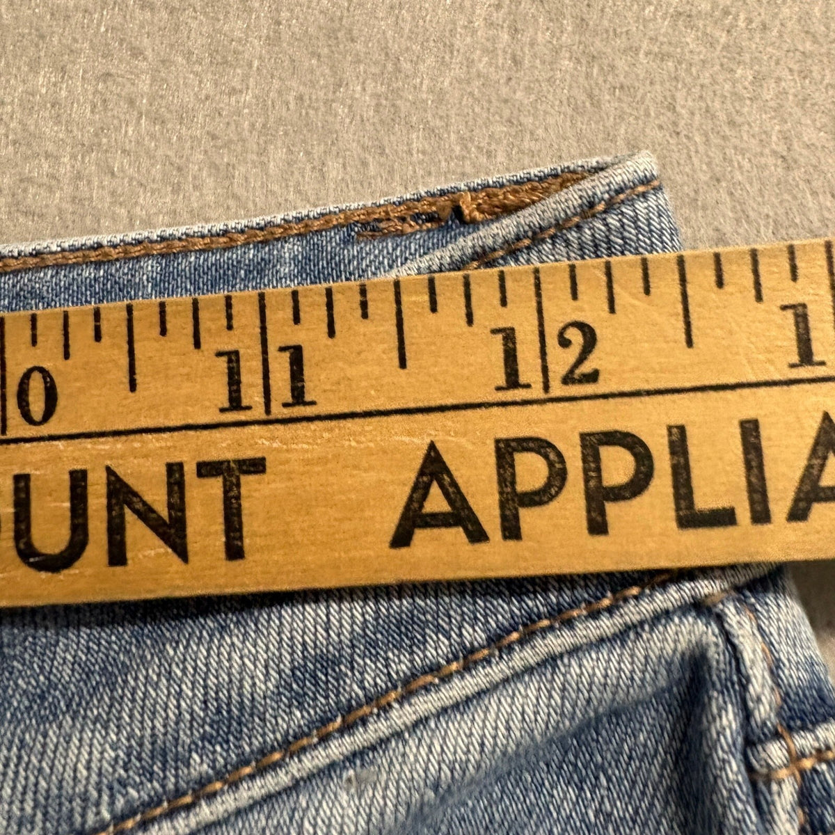 American Eagle Cargo Jeans Womens 000 Regular Blue Denim Wide Leg Stretch