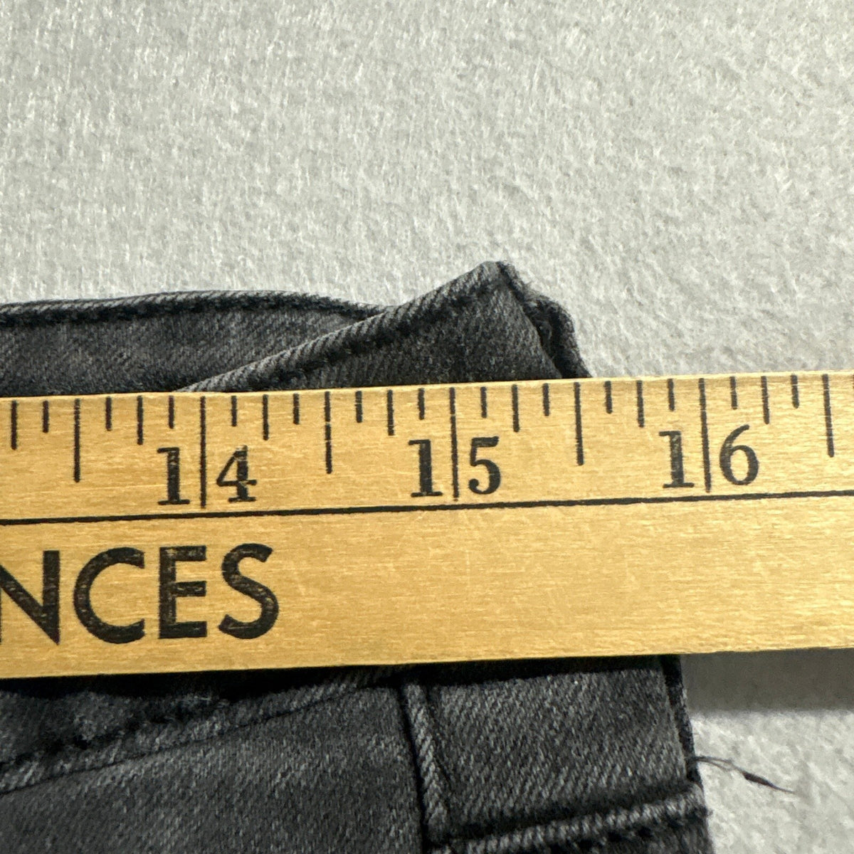 Seven7 Jeans Womens Size 8 Skinny Dark Gray Washed Denim Pants Stretch