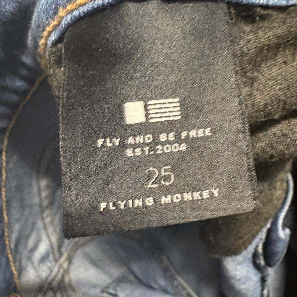 Flying Monkey Skinny Jeans Womens Size 25 Blue Denim Medium Wash Stretch L9933M