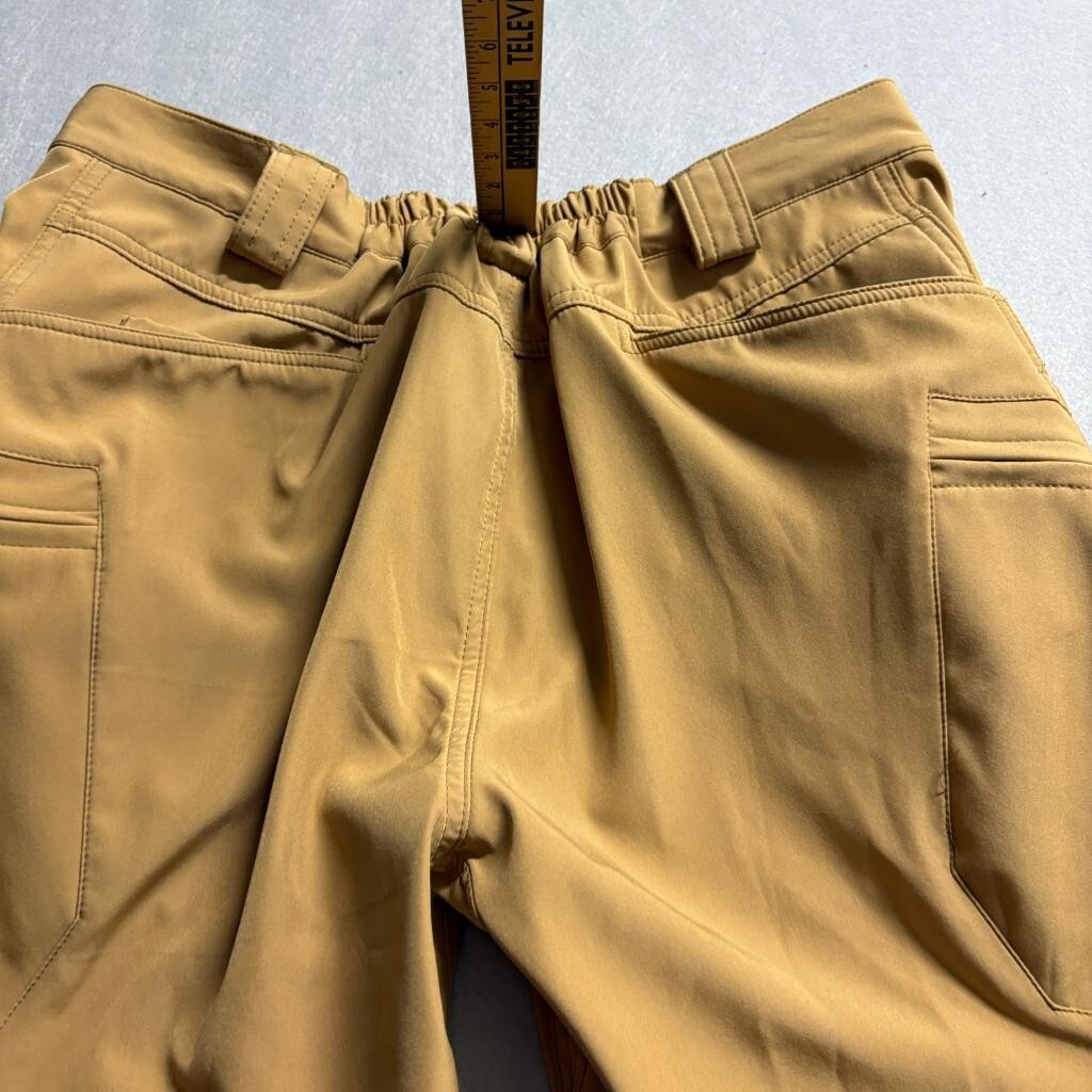 Unbranded Mens Tactical Cargo Pants XL Brown Polyester Hiking Outdoor Utility