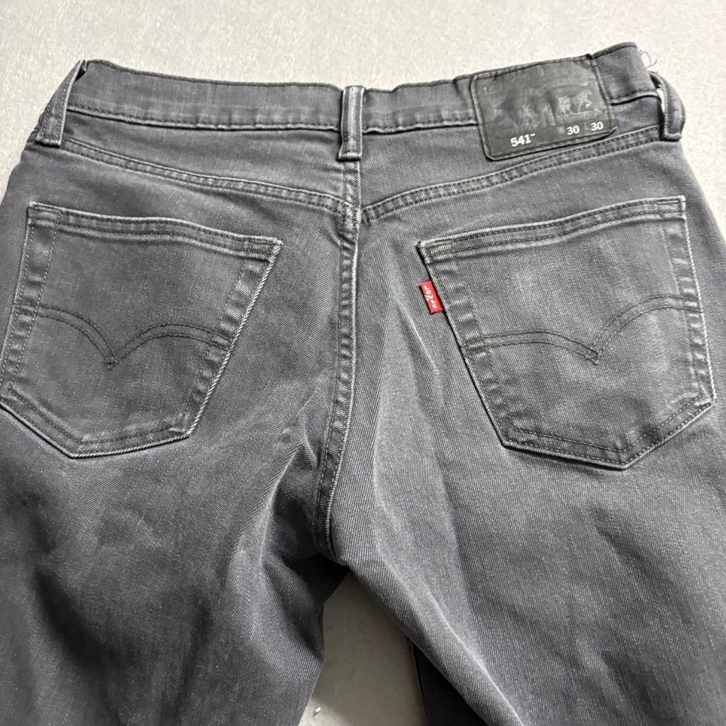 Levi's 511 Slim Fit Jeans Mens 30x30 Gray Denim Stretch Pants
